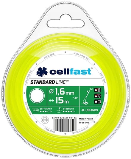 Cellfas Serie - Ronde Trimmer Lijn - 1.6mm - 15m