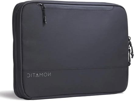 Laptoptas - Schoudertas Tech - Technische Uitrusting - Waterafstotend Materiaal - Tot 39 cm - Zwart