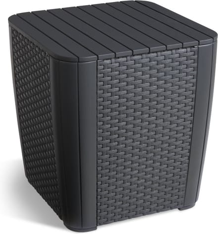 Keter Luzon Opbergtafel - 39x39x43cm - Grafiet