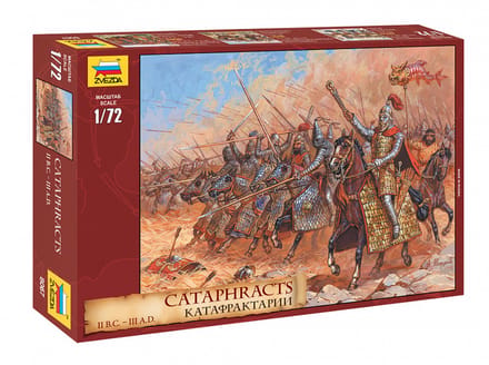 Zvezda Modelbouwpakket Militaire voertuigen - 8067 Catafracts Plastic - 1:72 - Modelbouw