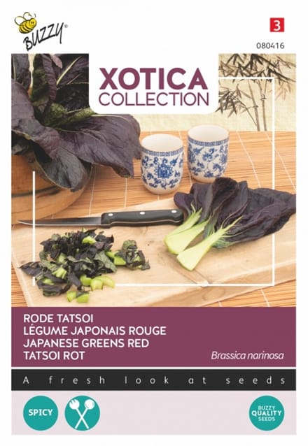 Buzzy® Xotica Rode Tatsoi