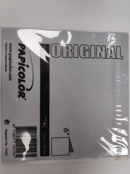 Papicolor Original Dubbele Kaart 132 x 132 mm Lavendel