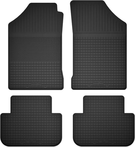 Wielganizator BasicProtect Serie - Rubber Automatten - 1,5 cm Rand - Antislip - Eenvoudige Montage