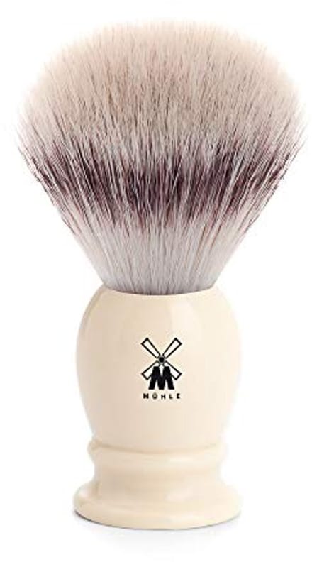 Classic Medium Silvertip Fibre Scheerborstel - Ivory ONE SIZE