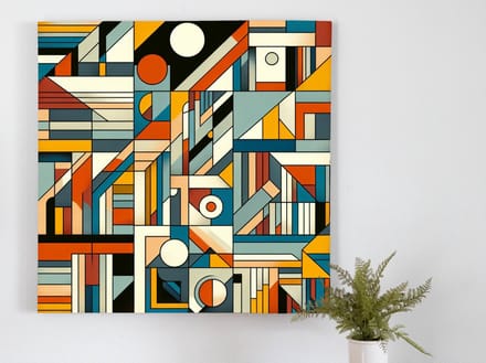 Kunstprint | Wanddecoratie | Forex | 80 × 80 cm