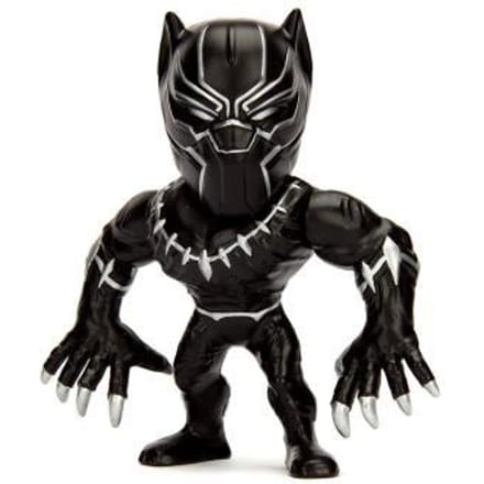 Jada Speelfiguur Marvel Black Panther Junior 10 Cm Die-cast Zwart