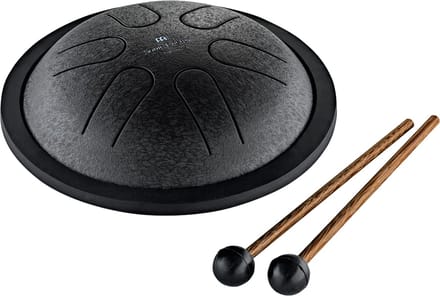 Meinl MSTD1BK – Mini Steel Tongue Drum 6" (C‑Major, Zwart)