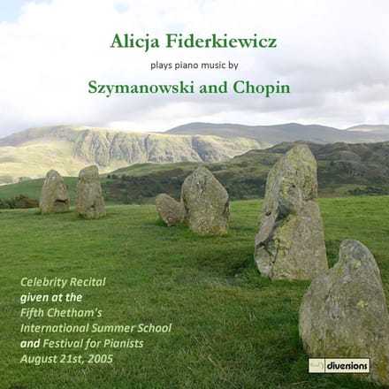 Alicja Fiderkiewicz - Plays Piano Music By Szymanows (CD)