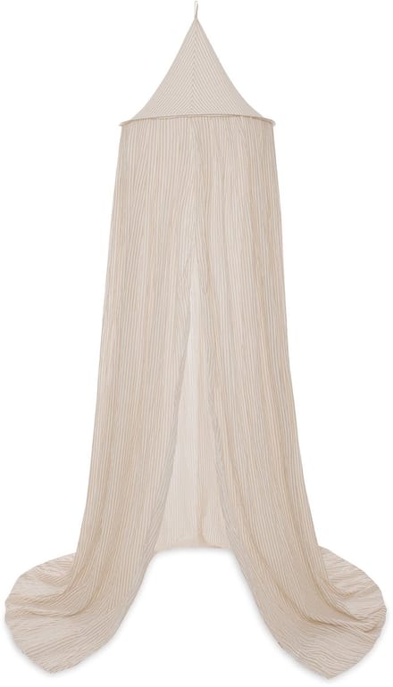 Jollein Baldachin Betthimmel 245cm Stripe - Oatmeal/Hazel