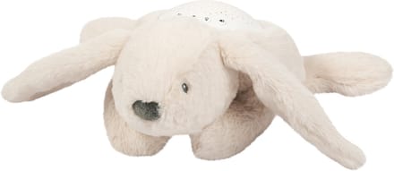 Nattou Konijn - nachtlampen - projector - knuffel - 26 cm - Konijn Beige