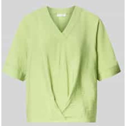 Blouseshirt met V-hals