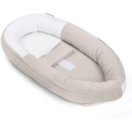 Doomoo Cocoon - Babynestje - Organisch Katoen - 74 x 46 cm - Tetra Jersey Sand