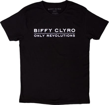 Biffy Clyro - Only Revolutions Heren T-shirt - XL - Zwart