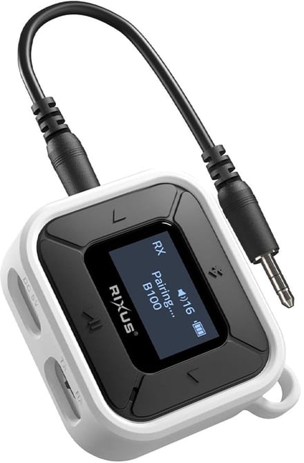 Rixus RXBT36 In-Fly Bluetooth Receiver White