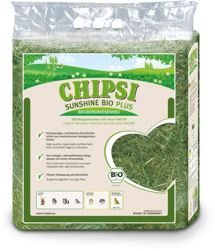 Chipsi Sunshine Bio Plus Weidehooi Naturel - 600 gr