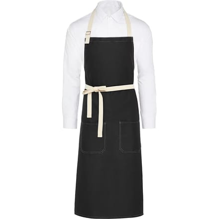 Contrasterend verzorgschort met pocket SG Accessories Bistro Santorini