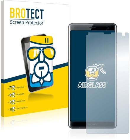 Screenprotector voor Sony Xperia XZ3 Beschermglas transparant