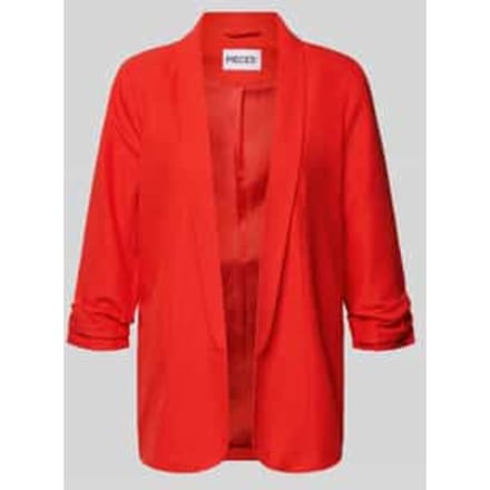 regular fit longblazer met viscosegehalte model 'BOSELLA'