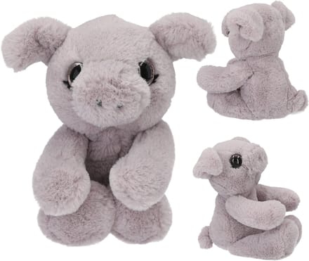 Depesche - SNUKIS knuffel varken - 25 cm