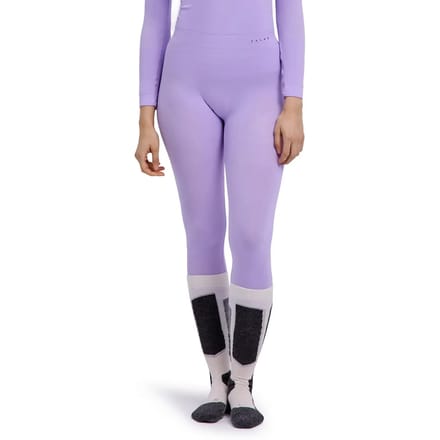 FALKE Warm Long Tights sneldrogend functioneel lang functioneel ondergoed dames paars - maat XS