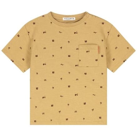 Prénatal peuter T-shirt - Jongens - Geel - Maat 86