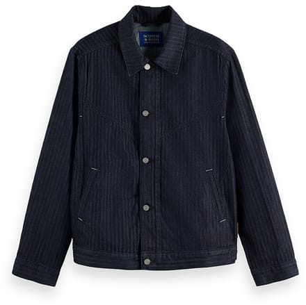 Scotch & Soda Trucker Jacket With Western Details