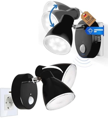 Set van 2 LED sensor nachtlampjes met bewegingssensor - Veiligheidslicht voor elke ruimte