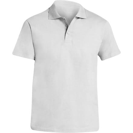 SOLS Heren Prescott Jersey Poloshirt met korte mouwen (Wit)