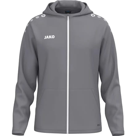 Jako One Jas Met Kap Heren - Grijs | Maat: L