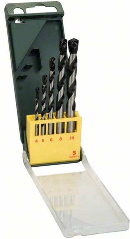 Bosch 5-piece concrete drill bit set