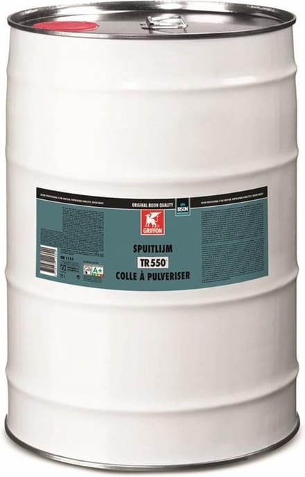 Bison Spuitlijm Tr550 Transparant 25L