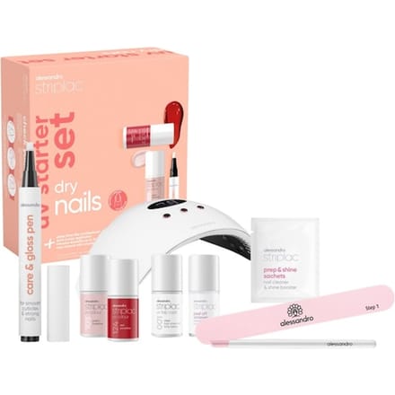 Alessandro Striplac UV Colour Starter Set Dry Nails Nagelsets Dames