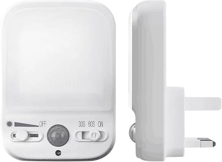 Plug-in Nachtlampje met PIR Bewegingssensor voor Hal en Woonruimtes