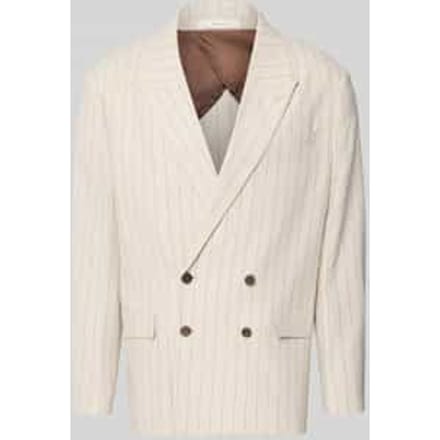 relaxed fit colbert van linnen-katoenmix model 'MALIK'