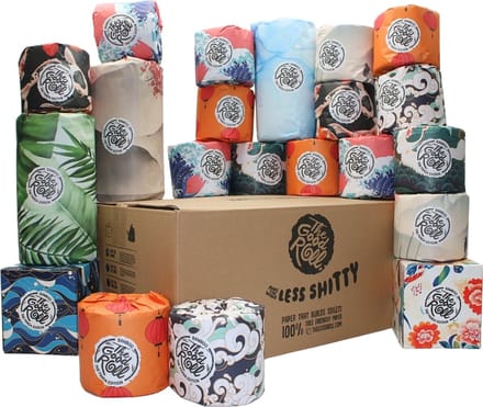 The Good Roll - The Bamboo Home Kit - Wcpapier - Keukenrollen - Tissues - 21 stuks - 2 laags
