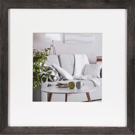 Fotolijst - Henzo - Modern - Fotomaat 30x30 cm - Donkergrijs