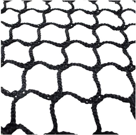 Veiligheidsnet Kinderen - Trapleuningnet Beschermnet - Anti Val Creëren - Duurzaam Polyester Nylon - 1x8 Meter - Zwart