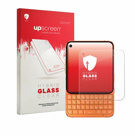 upscreen - Screenprotector voor Unihertz Titan 2 Elite Pro - Folie Beschermfolie Beschermglas transparant