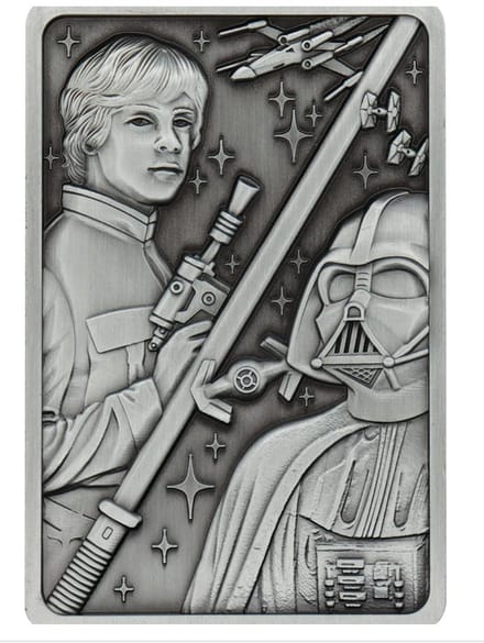 FaNaTtik Star Wars Ingot Luke and Vader Limited Edition Coins