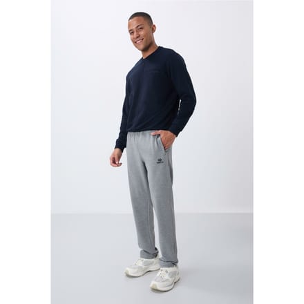 Heren Slim-fit Rechte Sweatloungebroek