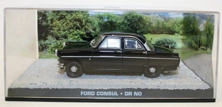 Ford Consul james Bond "Dr No" atlas schaalmodel 1:43