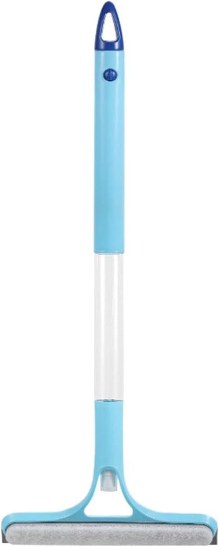 Raamwisser Spray - Glasreiniger Tool - Streeploos Schoonmaken - Geïntegreerd Systeem - 58x21.5 cm - Blauw