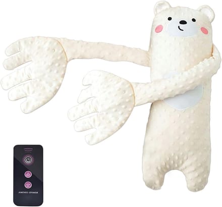 Baby Slaapkussen - Elektrisch Slaaphulp - Rustige Nachtrust - Zachte Tikbeweging - 68x25 cm - Beige