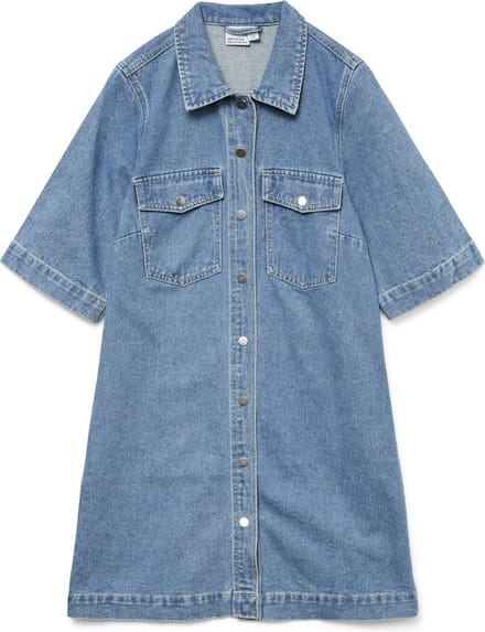 Vero Moda Denim jurk VMFENJA Korte jurk