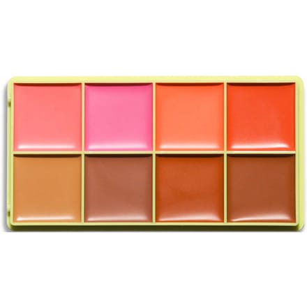 Made By Mitchell Curve Case Cream Blusher Palette (Various Shades) - Light