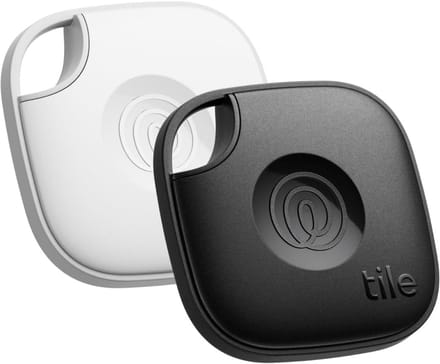 Bluetooth Tracker - Sleutelvinder Item Finder - Spullen Terugvinden - SOS Alert Functie - 2 Stuks - Zwart Wit
