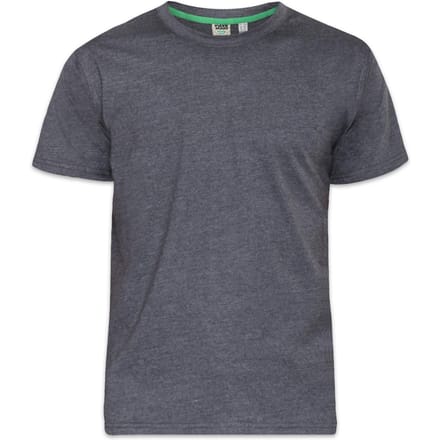 Duke Heren D555 Flyers 2 Kingsize T-shirt 2XL houtskool
