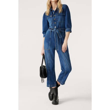 BA&SH Combinaison Fanessa Bluejeans Taglia: 42 | Tute Outlet | Donna | Blu