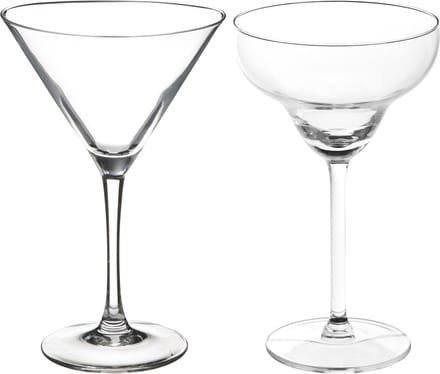 Cocktailglazen set - margarita/martini glazen - 8x stuks