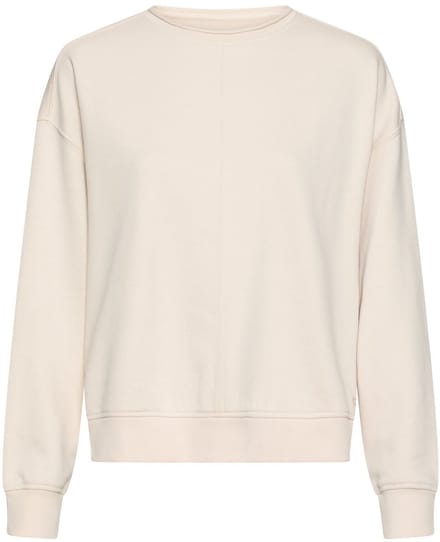 camel active Sweatshirt van katoenmix - Maat womenswear-L - Haver